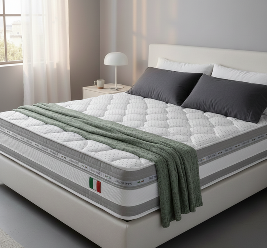 EVA Memory Foam 5cm SFODERABILE e LAVABILE MIS. 80X190X24