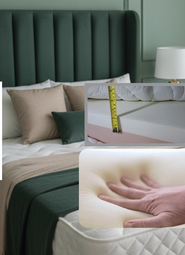 Materasso Memory Foam Hypnos - Ignifugo Certificato Classe 1 IM D30 misura 80x190x24